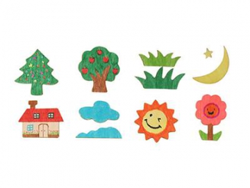DIY Painting Wooden Toy Set