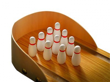 Mini Desktop Bowling Game