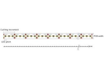 DC24V SMD 2110 White Warm LED Strip Light