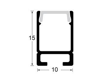 LD-1015 LED Aluminum Channel