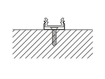 LD-1517 LED Aluminum Channel