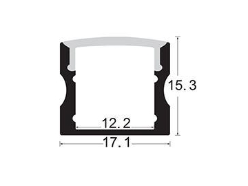 LD-1715 LED Aluminum Channel