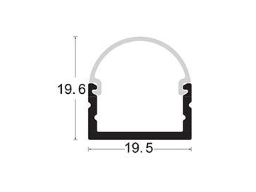 LD-2020 LED Aluminum Channel