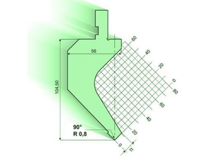 88°Punches/top-tools, Amada Press Brake Tooling