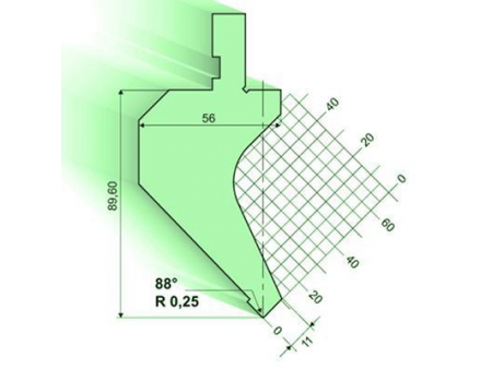 88°Punches/top-tools, Amada Press Brake Tooling