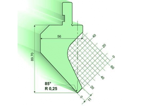 85°Punches/top-tools, Amada Press Brake Tooling