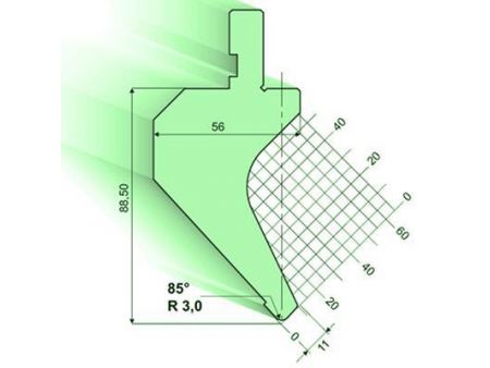 85°Punches/top-tools, Amada Press Brake Tooling