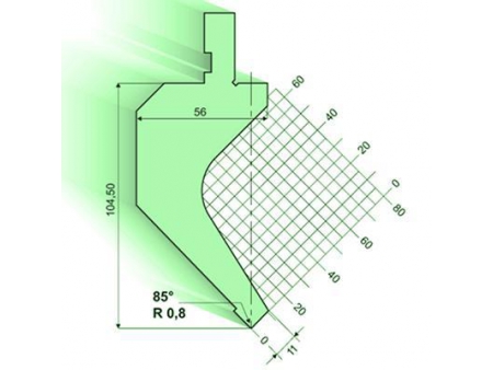 85°Punches/top-tools, Amada Press Brake Tooling