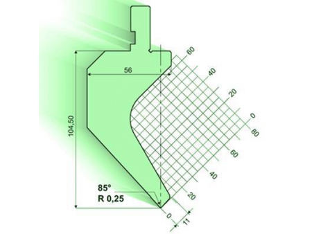 85°Punches/top-tools, Amada Press Brake Tooling