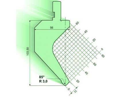 85°Punches/top-tools, Amada Press Brake Tooling