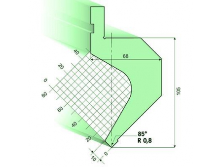 85°Punches/top-tools, Amada Press Brake Tooling