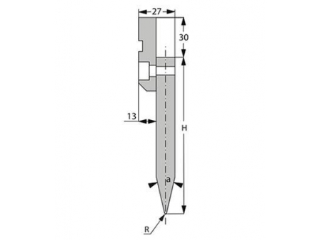 26°Punches/top-tools, Amada Press Brake Tooling