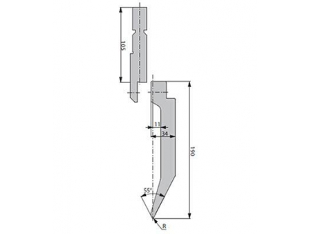 55°Punches/top-tools, Amada Press Brake Tooling