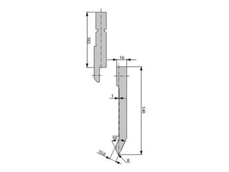 50°Punches/top-tools, Amada Press Brake Tooling