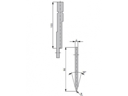 30°Punches/top-tools, Amada Press Brake Tooling