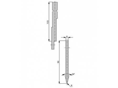 28°Punches/top-tools, Amada Press Brake Tooling