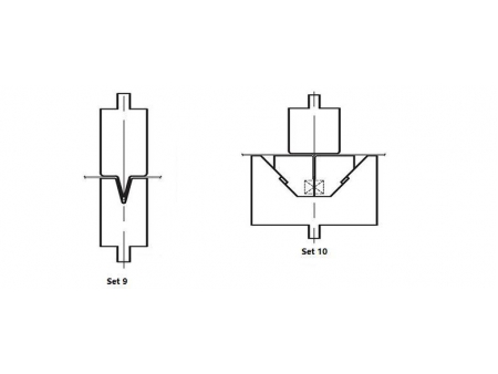 Hemming Punches and Die Sets, Amada Press Brake Tooling