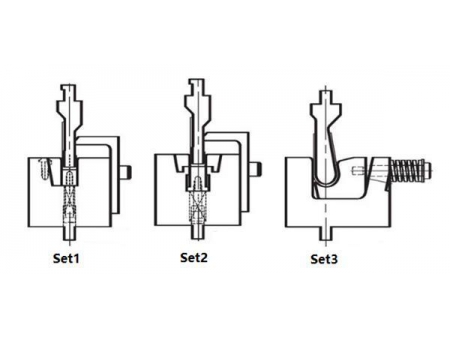 Channel forming die, Amada Press Brake Tooling