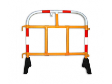 Wind Resistant Plastic Barrier Ideal for Construction Sites and Street Works