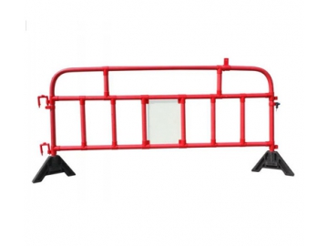 Wind Resistant Plastic Barrier Ideal for Construction Sites and Street Works