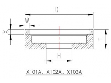 Diamond Grinding Wheel for Glass Beveling Machine