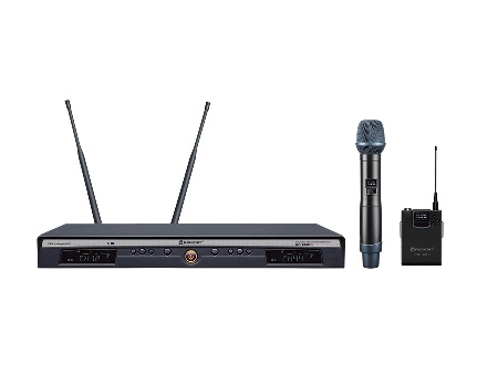 UR-260D Antenna Diversity Dual UHF Wireless Microphone System