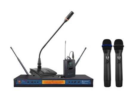 ER-5900 UHF True diversity twin receiver wireless mic system