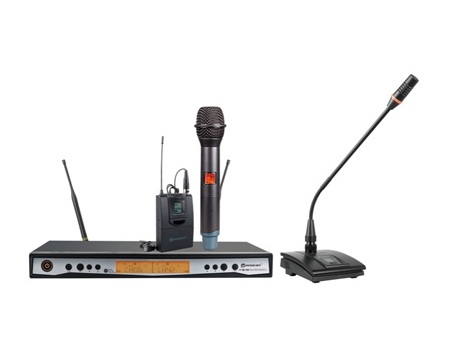 UR-111D Antenna diversity handheld wireless microphone system