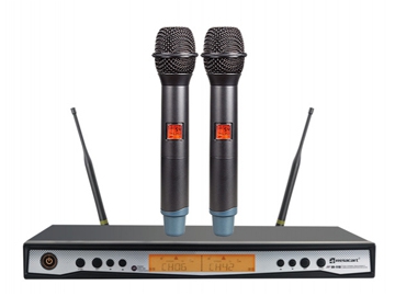 UR-111D Antenna diversity handheld wireless microphone system