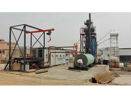 DLT Series Thermal Oil Heating Asphalt Barrel Melter, Bitumen Drum Decanter