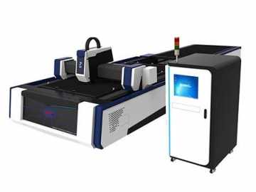 Fiber laser Cutting Machine with Shuttle Table