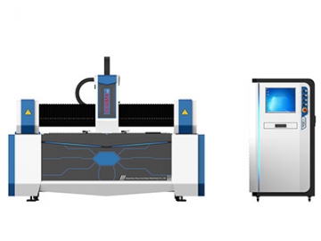 Fiber Laser Cutting Machine with Shuttle Table