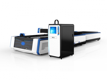 Fiber Laser Cutting Machine with Tube Cutting, Open-bed Type