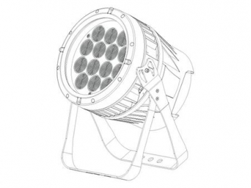 Stage Lighting RGBW LED Par Can Light  Code SS342XCET/XCE Stage Lighting