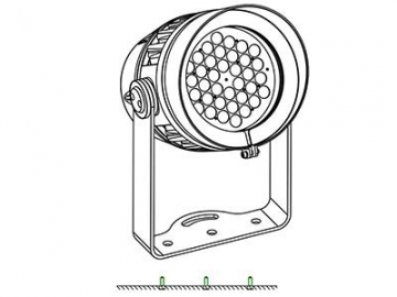 Architectural Lighting 105W LED Spotlight  Code AM746XLET-XAET-XCET LED Light