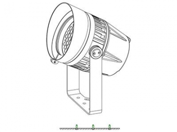 Architectural Lighting Waterproof LED Spotlight  Code AM747XLET-XAET-XCET LED Light