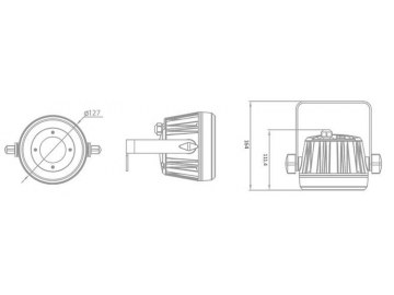 Architectural Lighting Energy Saving LED Spotlight  Code AM748XLET-XAET-XCET LED Light