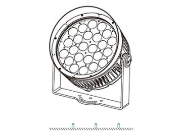 Architectural Lighting High Power 300W LED Spot Light  Code AM749SCT-SWT-CAT LED Lighting
