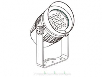 Architectural Lighting 9 LEDs Spot LED Light  Code AM752XLET-XAET-XCET LED Lighting