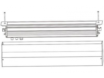 Architectural Lighting LED In-ground Light Bar  Code AP761SCT-SWT LED Lighting