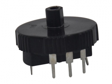 28mm Metal Shaft 10K ohm Rotary Potentiometer Switch, WH028 Series