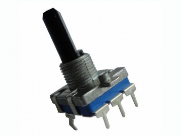 16mm Flat Insulated Shaft Rotary Encoder, EC16G