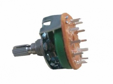 30mm Metal Shaft Rotary Switch
