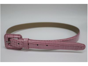 Embossed Leather Belt