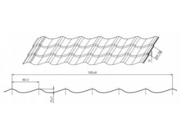 Roll Forming Line for Metal Tile Roofing