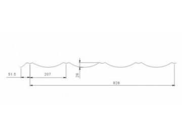 Roll Forming Line for Metal Tile Roofing