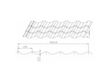 Roll Forming Line for Metal Tile Roofing