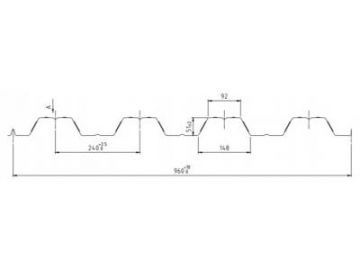 Roll Forming line for Floor Decking