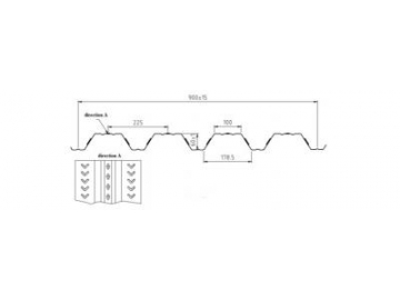 Roll Forming line for Floor Decking