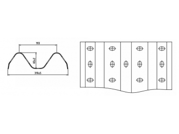 Roll Forming Line for Guardrail